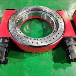 為特種車輛定制的WEA28-2雙蝸桿回轉驅動