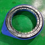 工業自動化轉臺上水平安裝的S-II-O-0541直齒回轉驅動