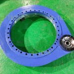 工業自動化轉臺上水平安裝的S-II-O-0541直齒回轉驅動