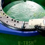 工業自動化轉臺上水平安裝的S-II-O-0541直齒回轉驅動