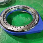 工業自動化轉臺上水平安裝的S-II-O-0541直齒回轉驅動