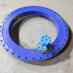 在攪拌設備中豎直安裝使用的內齒回轉驅動