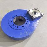 配備大減速比減速機的斜齒回轉驅動方案