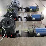 帶編碼器并且配套減速電機的SE5回轉驅動