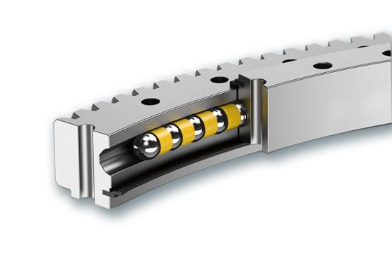 四點球回轉支承模型圖